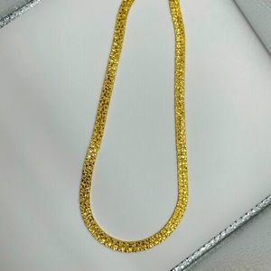 Flat Nugget Necklace (#303)